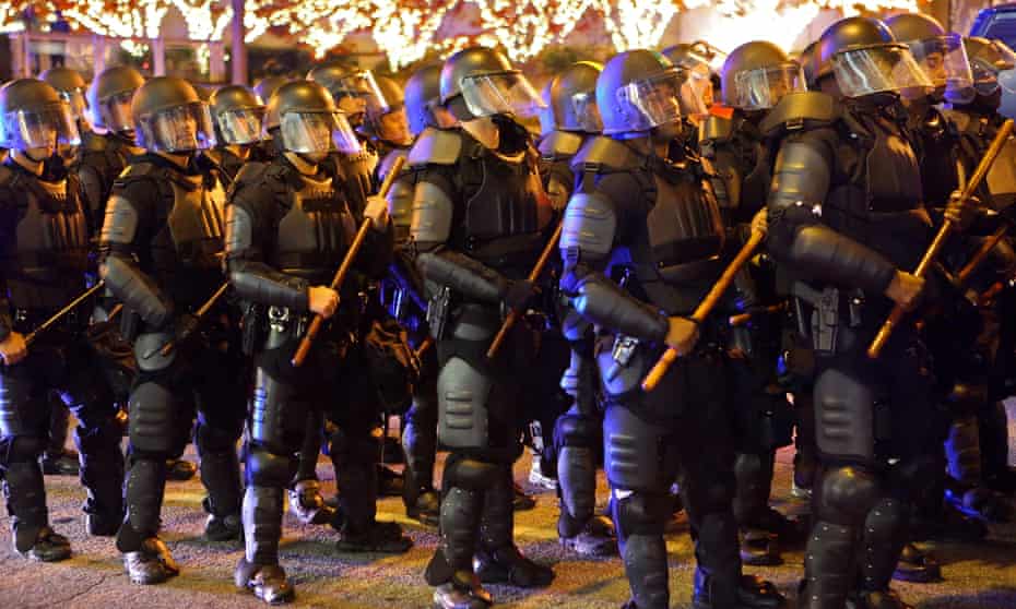 atlanta police riot gear