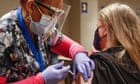 Coronavirus live news: US passes 90m vaccinations; UK daily deaths drop to 82