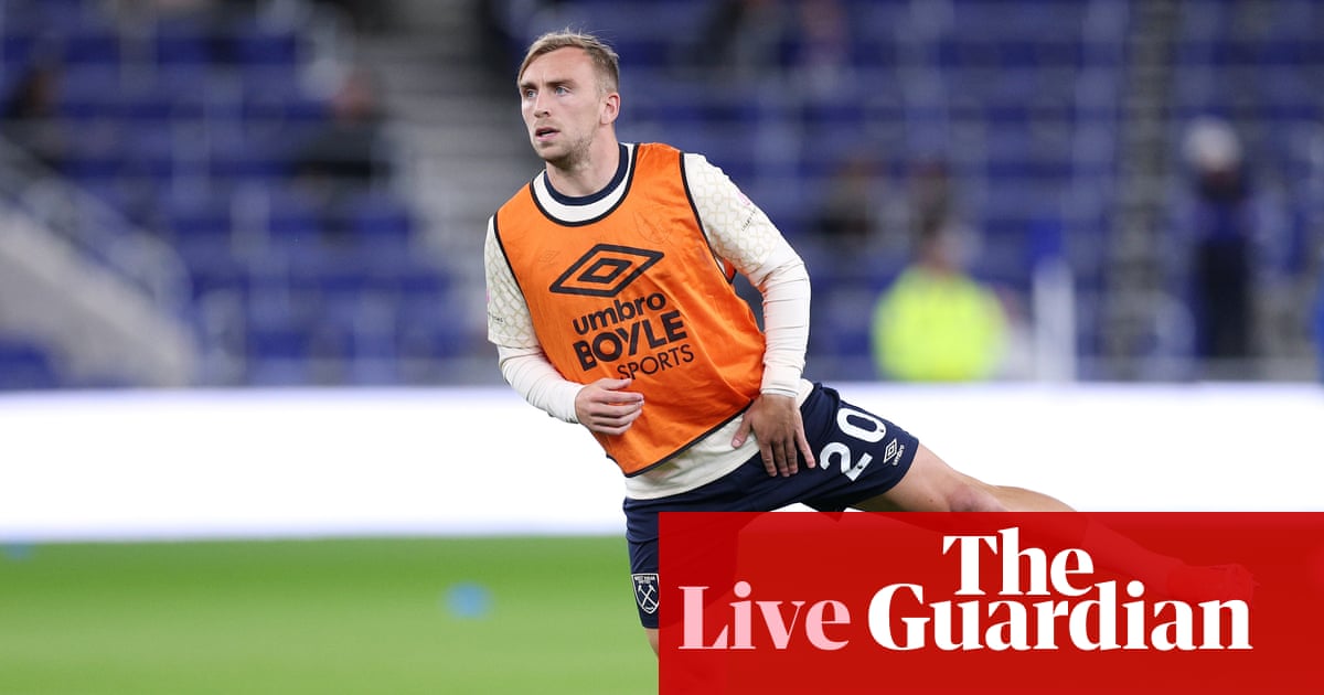 Everton v West Ham United: Premier League – live Everton v West Ham United: Premier League – live