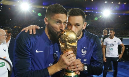 Hugo Lloris was influential in Olivier Giroud’s decision to move to LA.