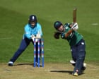 England v Ireland: first women’s cricket one-day international – live