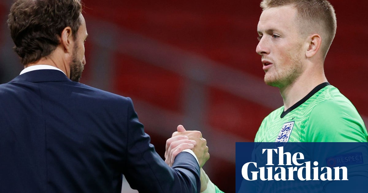 Southgate says no one is challenging Pickford to be Englands goalkeeper