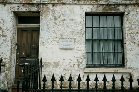 The pair shared a house in London, pictured, before Verlaine fled to Brussels to get away from Rimbaud.
