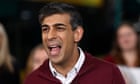 Rishi Sunak criticised for laughing off question about timing of general election – UK politics live