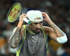 'Knee cooked': Nick Kyrgios limps along road to recovery in return from injury