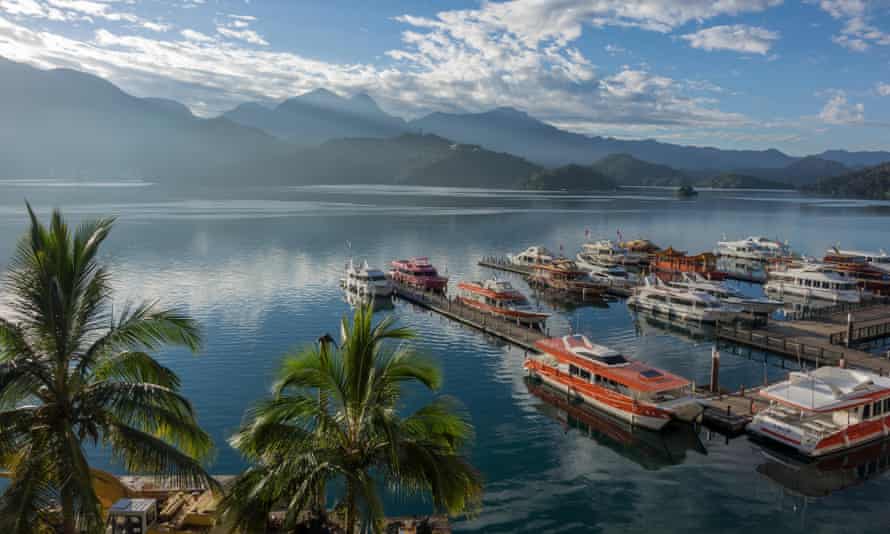 Sun Moon Lake in normal times.