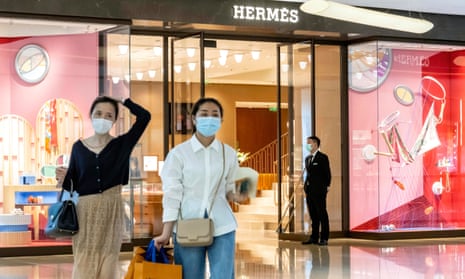 The Hermès store in China that took £2.1m in one day after reopening.