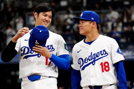 Shohei Ohtani, left, and Yoshinobu Yamamoto person paid disconnected nicely for nan LA Dodgers.
