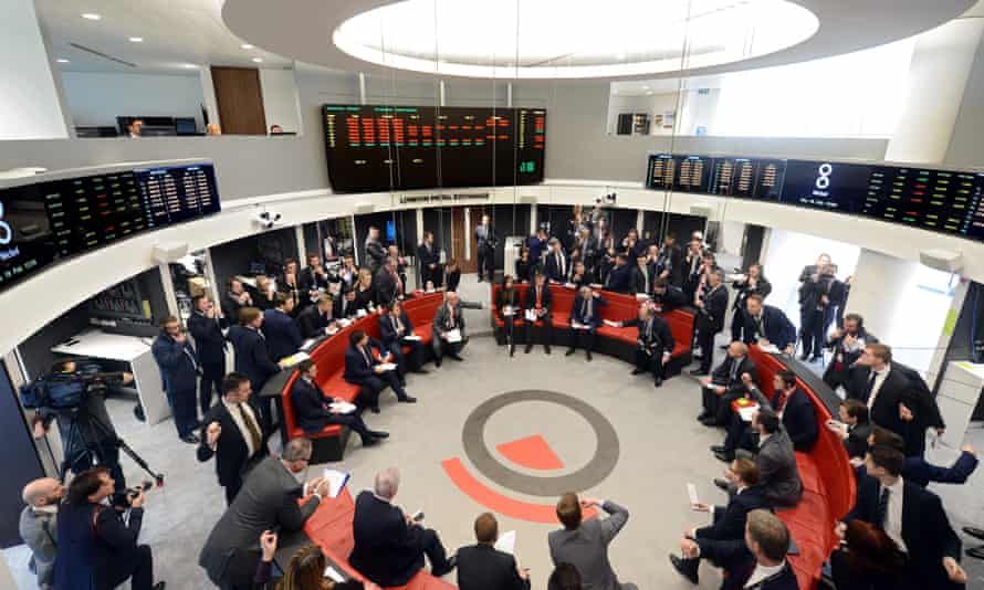 Trading floor ready to close as London Metal Exchange moves to modernise |  Commodities | The Guardian