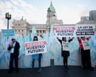 Argentina approves Milei’s glacier mining bill amid environmental protests