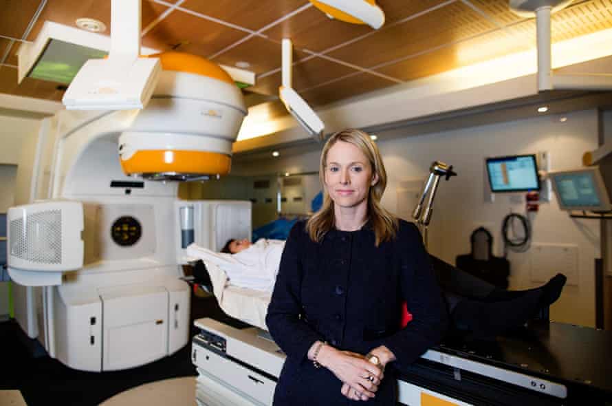Dr Bronwyn King at the Epworth radiation oncology department in Melbourne, Australia.