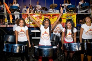 the rapso steel orchestra at notting hill carnival panorama 2010