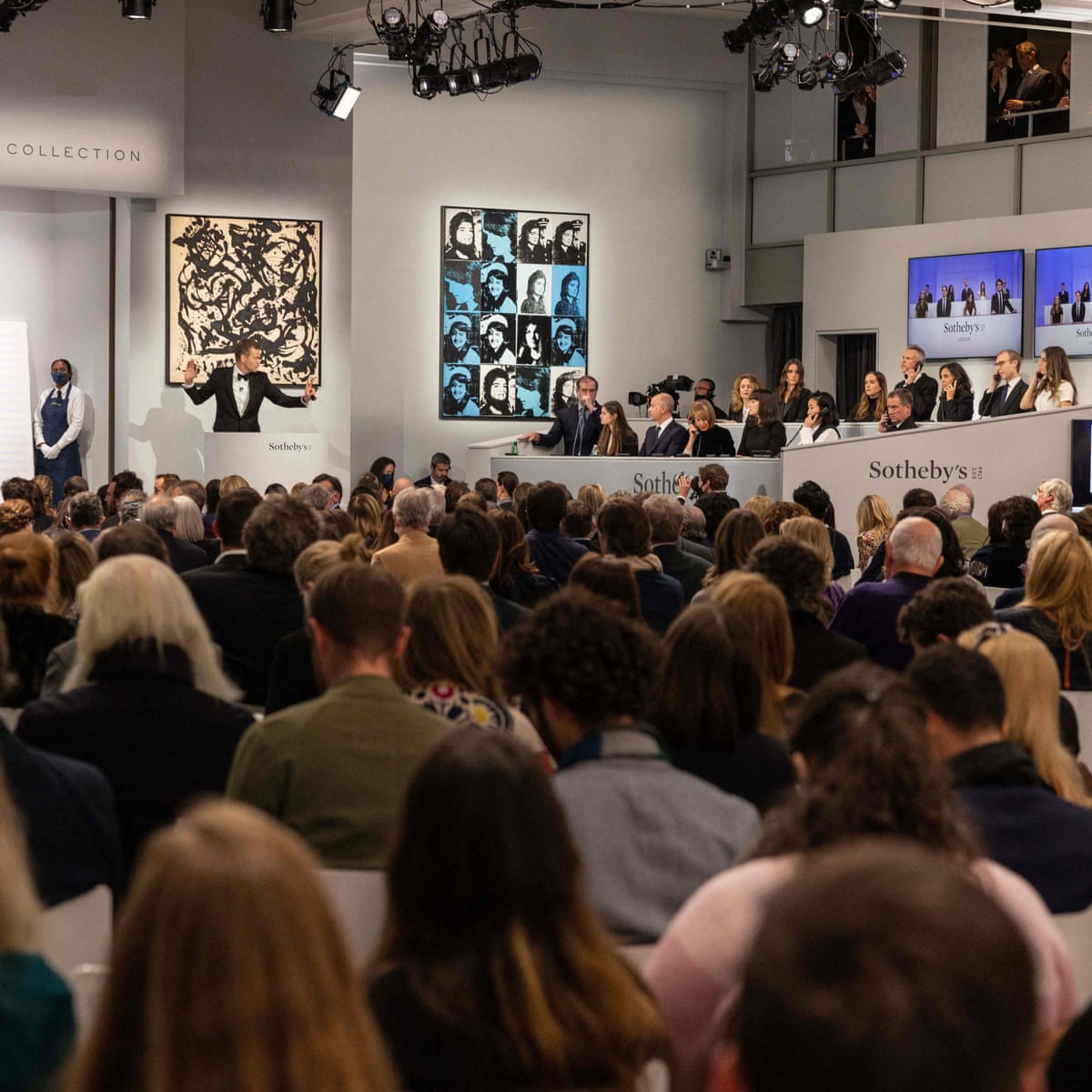 Art from acrimonious divorce raises $676m at Sotheby's in New York | Art |  The Guardian