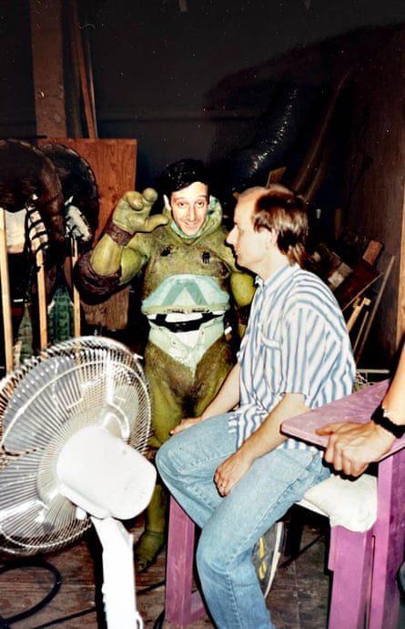 ‘The temperature change nearly killed me’ … Michelan Sisti as Michelangelo.