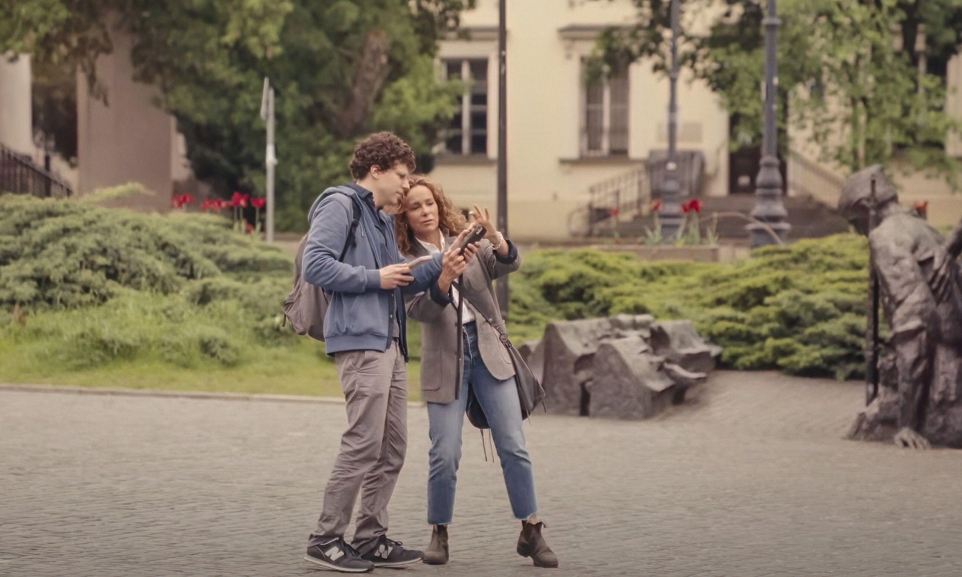 How did people in Poland react to Jesse Eisenberg's movie 'A Real Pain'? 1 2569