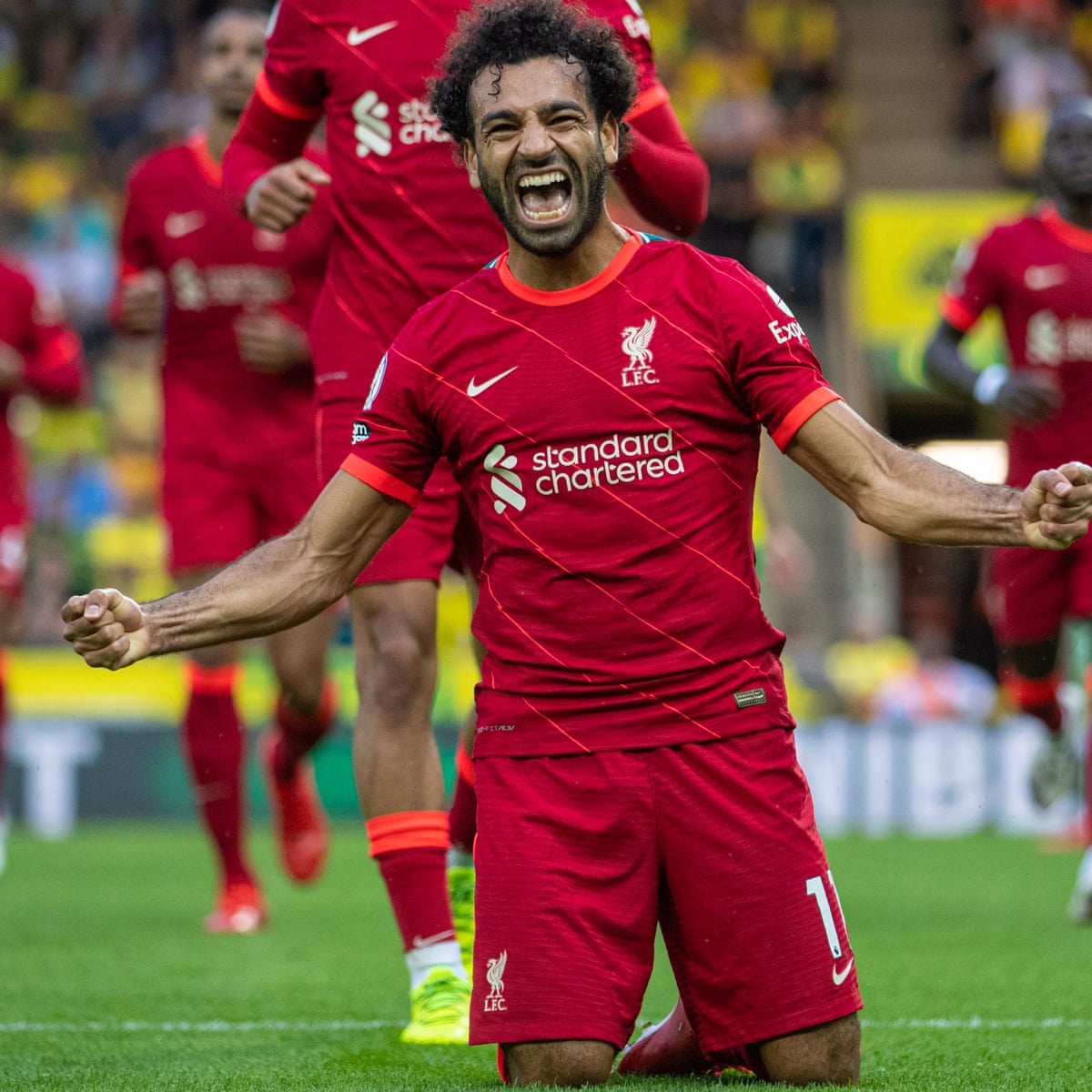 Jürgen Klopp involved in talks over new contract for Mohamed Salah | Liverpool | The Guardian