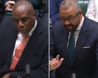 PMQs live: James Cleverly presses David Lammy on ‘wrong and dangerous’ early prisoner release schemes