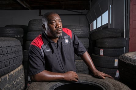 Errick Feaster is now a foreman at a tire store after completing the re-entry program.