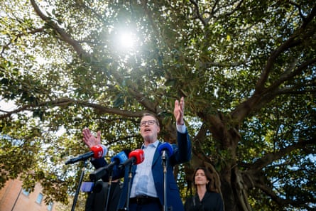 David Shoebridge speaks after becoming Greens leader.
