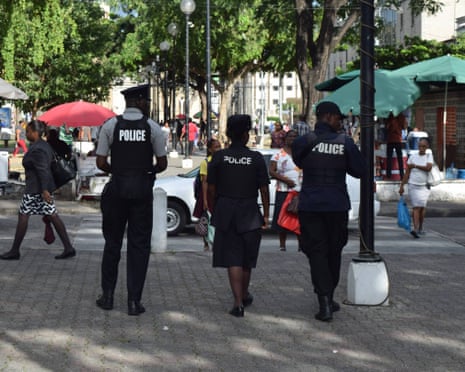Police in Port of Spain