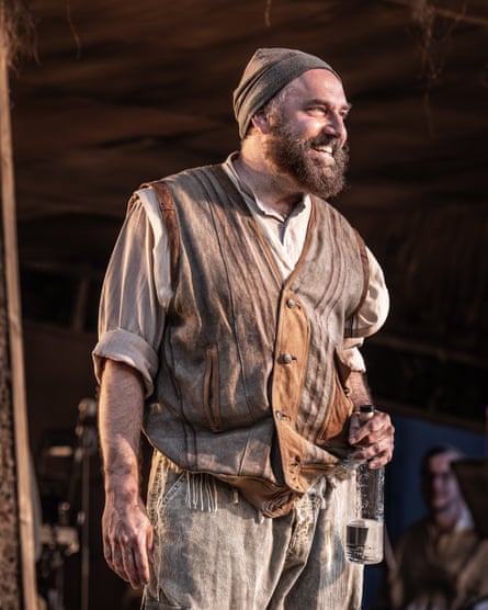 Perfectly timed … Adam Dannheisser as Tevye.