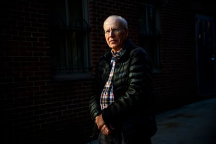 Elliot Holar near the campus of Georgetown University