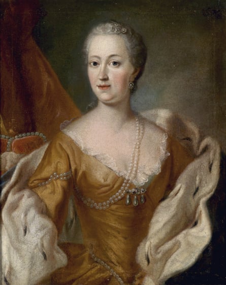 Maria Theresia von Paradis, c 1740.