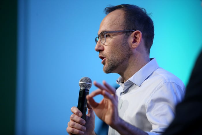 Greens leader Adam Bandt pictured in Queensland last month.