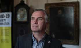 Councillor Gareth Roberts astatine Richmond upon Thames assembly offices.
