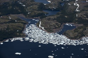 La Baleine, Quebec, was the southernmost community to be blockaded.