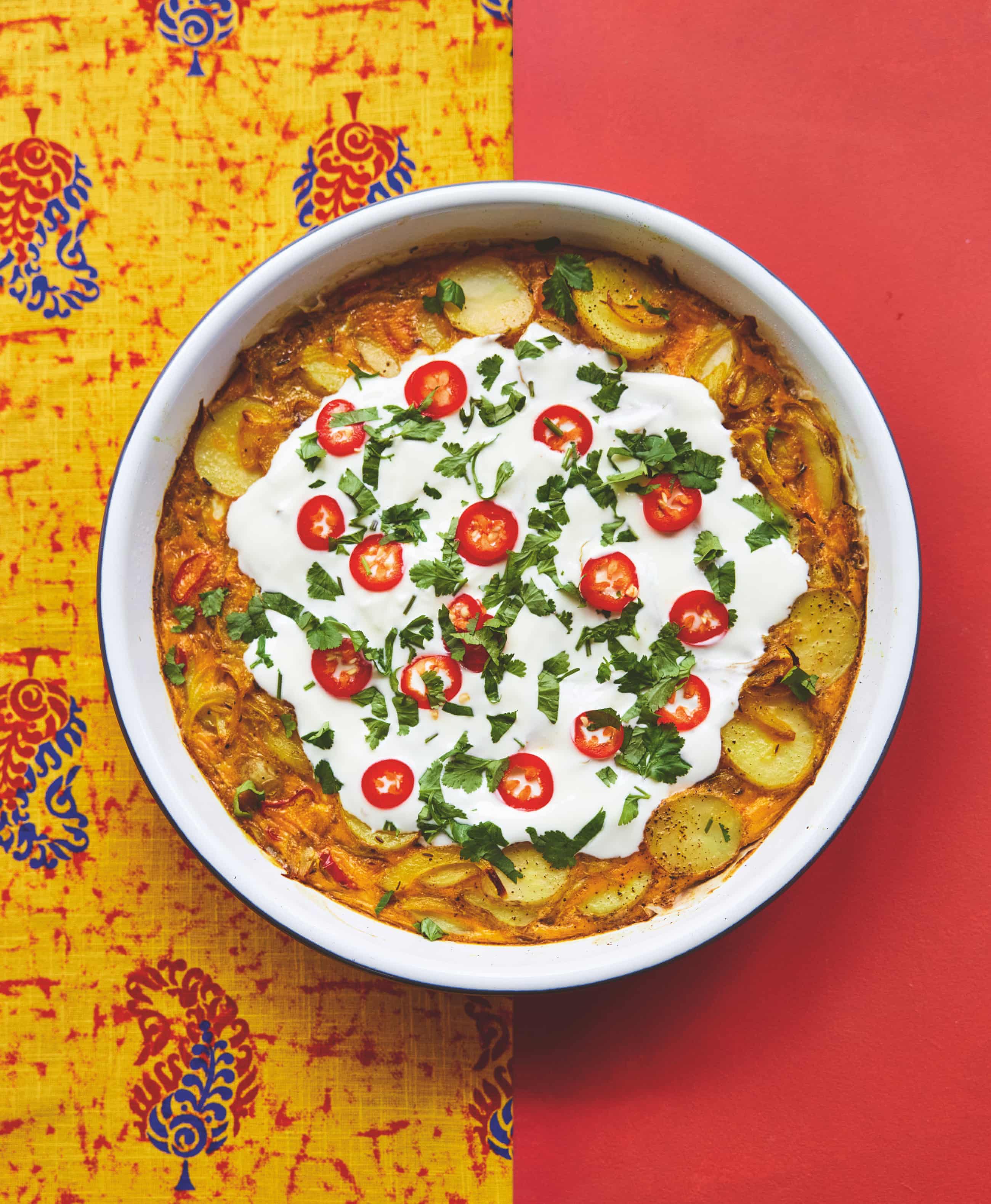 Curry omelette and kitchri Curry omelette and kitchri