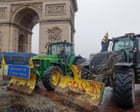 French farmers descend on Paris to protest against EU-Mercosur deal – video