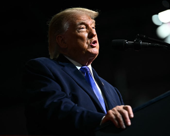 Trump rallies in South Carolina as turmoil grows over Alaska campaign investigation – live