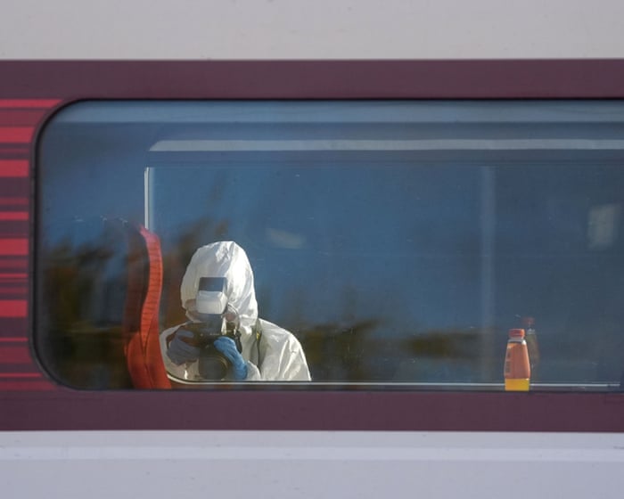 Cambridgeshire train stabbing: one suspect held on suspicion of attempted murder, after second man released, police say