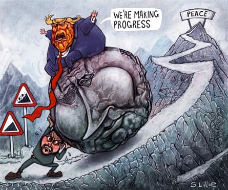 Stephen Lillie’s cartoon on the fourth anniversary of the war in Ukraine