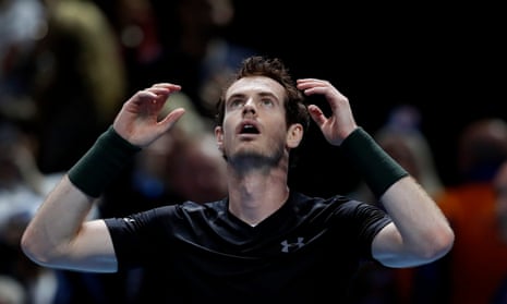 Andy Murray at last year’s ATP World Tour finals in London