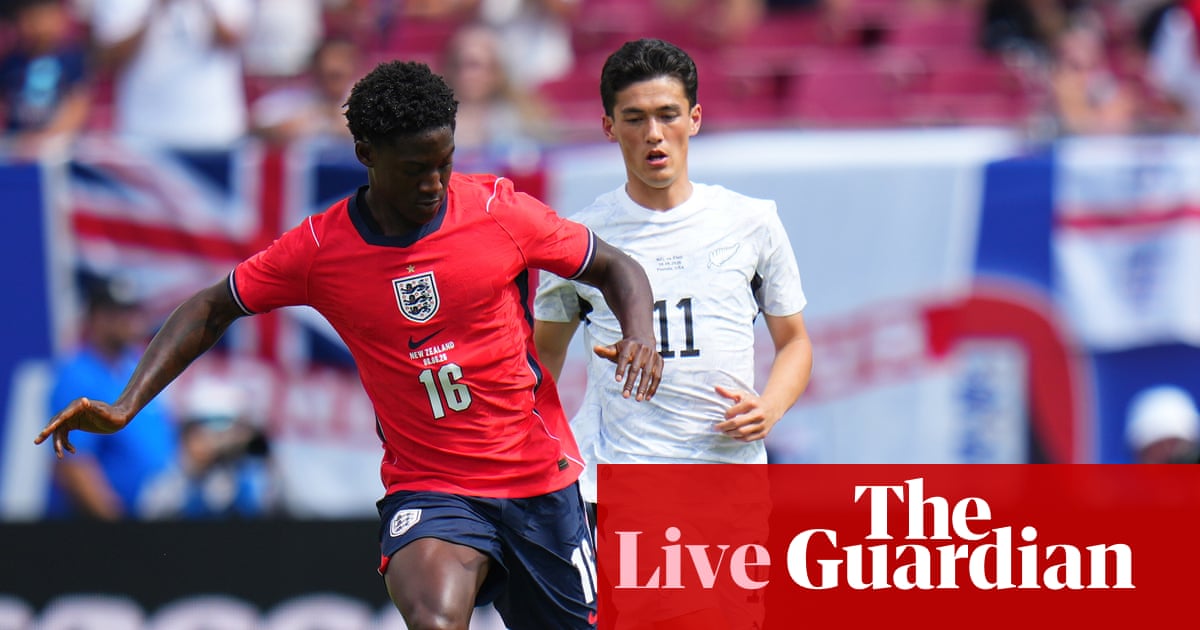 England v New Zealand: World Cup 2026 warm-up – live