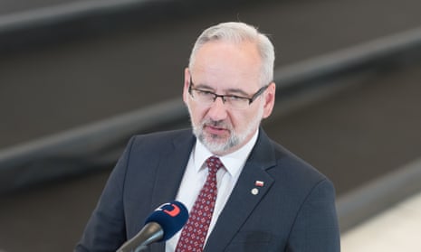 Health minister Adam Niedzielski