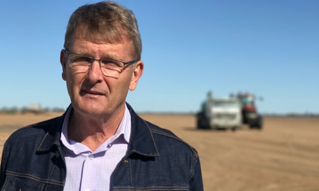 Ian Cole, the former owner of Darling Farms and the chair of Barwon=Darling Water.