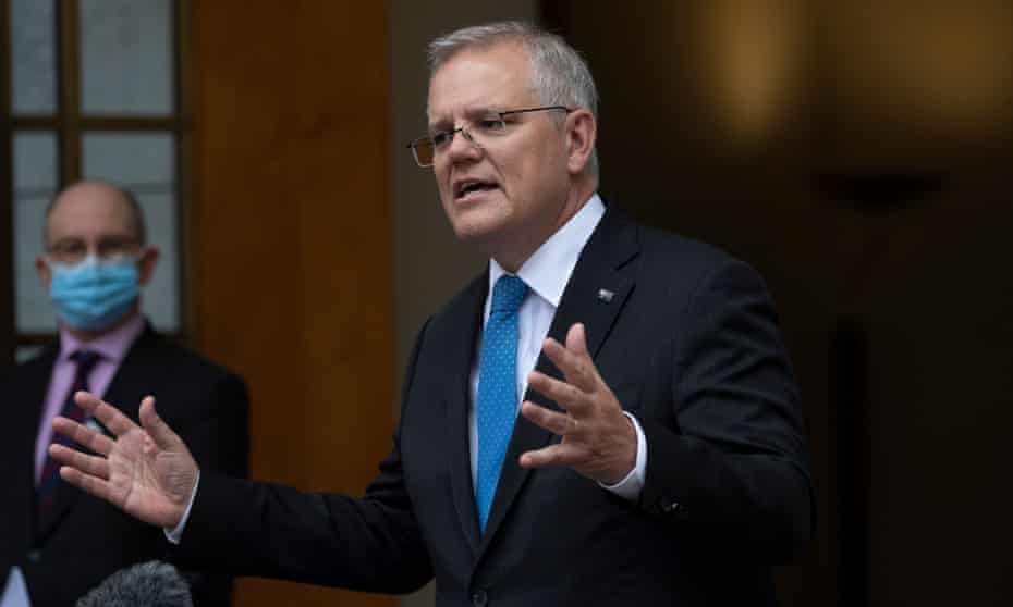 Prime minister Scott Morrison