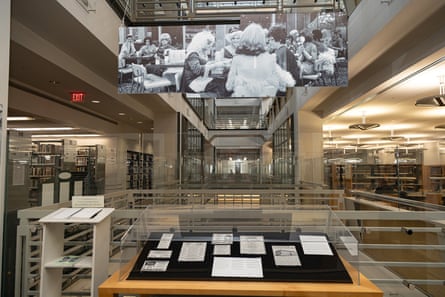 photographs in an exhibit