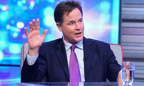 Nick Clegg is the former leader of the Liberal Democrats.