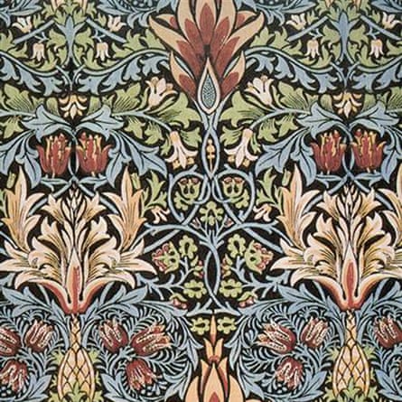 Snakeshead print by William Morris