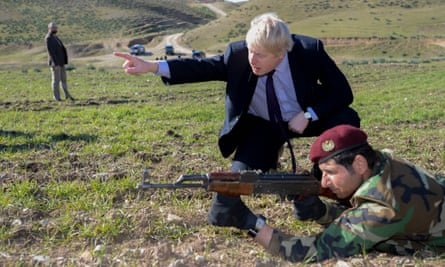 Boris Johnson in Kurdistan
