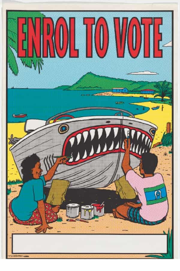 1993 Enrol to Vote Design by Tony Thorne