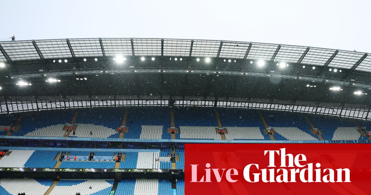 Manchester City v West Ham, Brighton v Sunderland, and more: football – live Manchester City v West Ham, Brighton v Sunderland, and more: football – live