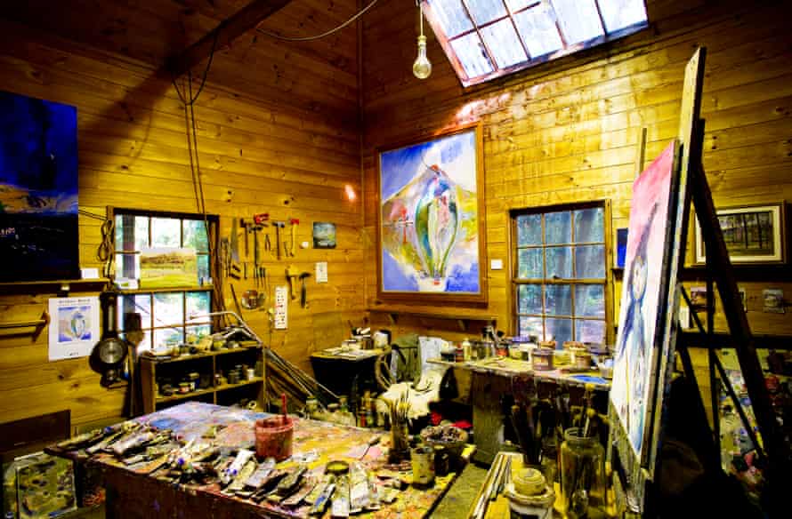 Arthur Boyd’s studio