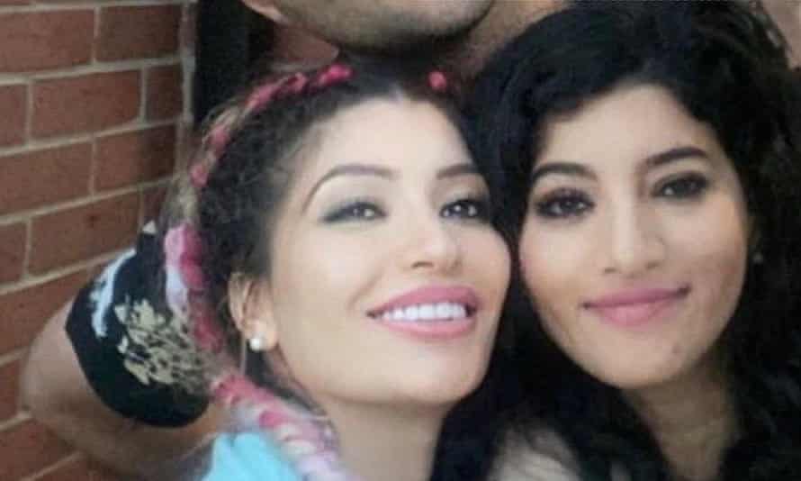 Lisa Hodgson smiling with Zara Aleena.
