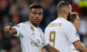 Rodrygo scored twice in the opening 10 minutes for Real Madrid.