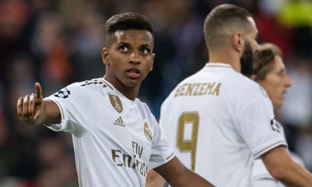 Rodrygo scored twice in the opening 10 minutes for Real Madrid.